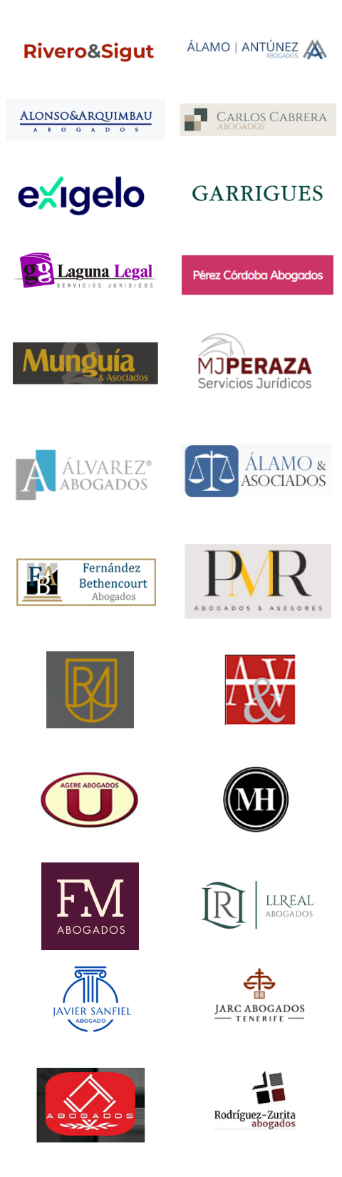 Comparativa de nuevo diseño de logo con el resto de logos